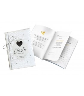 Pamiątka Chrztu Świętego Album pięknie zdobiony PMBPR7