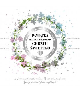 Pamiątka Chrztu Świętego Album elegancki PMBQ3