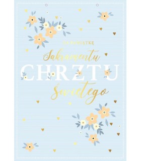 Albumik na Chrzest Święty, Pamiątka elegancka PMBCN69