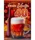 Kartka na 40 urodziny dla Faceta 3D M930