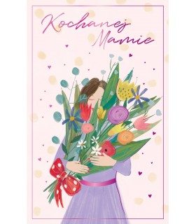 Prezent dla MAMY Kartka z życzeniami U130