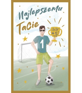 Kartka dla super Taty Mistrza U134