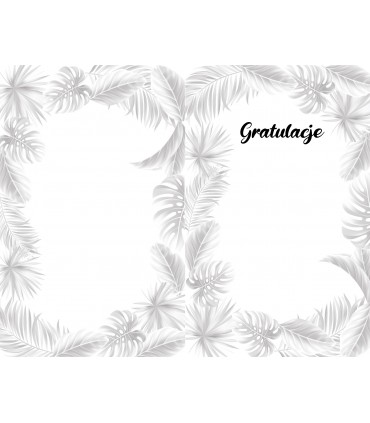 Kartka z Gratulacjami, bez życzeń U136