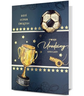 Kartka urodzinowa dla Piłkarza KStar117