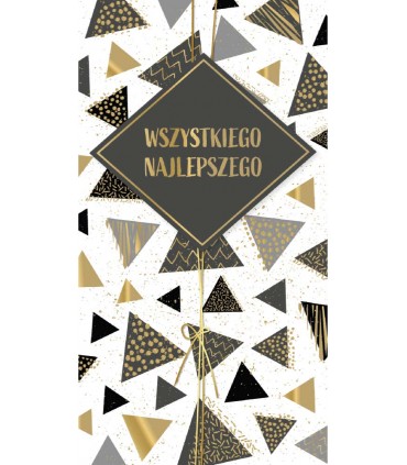 Kartka uniwersalna, z życzeniami Wszystkiego Najlepszego PM386