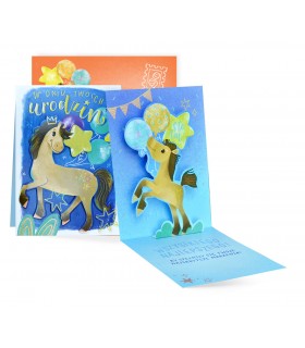 Kartka Urodzinowa Dziecięca, przestrzenna 3D PCPU18