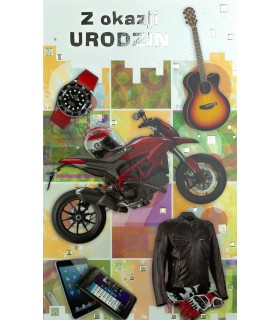 Kartka Urodzinowa dla Kolegi, Przyjaciela A6526B