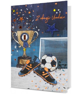 Kartka Urodzinowa dla Chłopaka Piłkarza HM2229