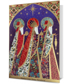 Kartka świąteczna z życzeniami trzej Królowie KStar54