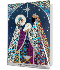 Kartka na Boże Narodzenie Święta Rodzina KStar55