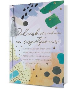 Kartka z Podziękowaniami za współpracę  z mottem HM2059