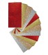 Koperty Podarunkowe Brokatowe zestaw 12 szt. 90 x 170 mm KPMIX
