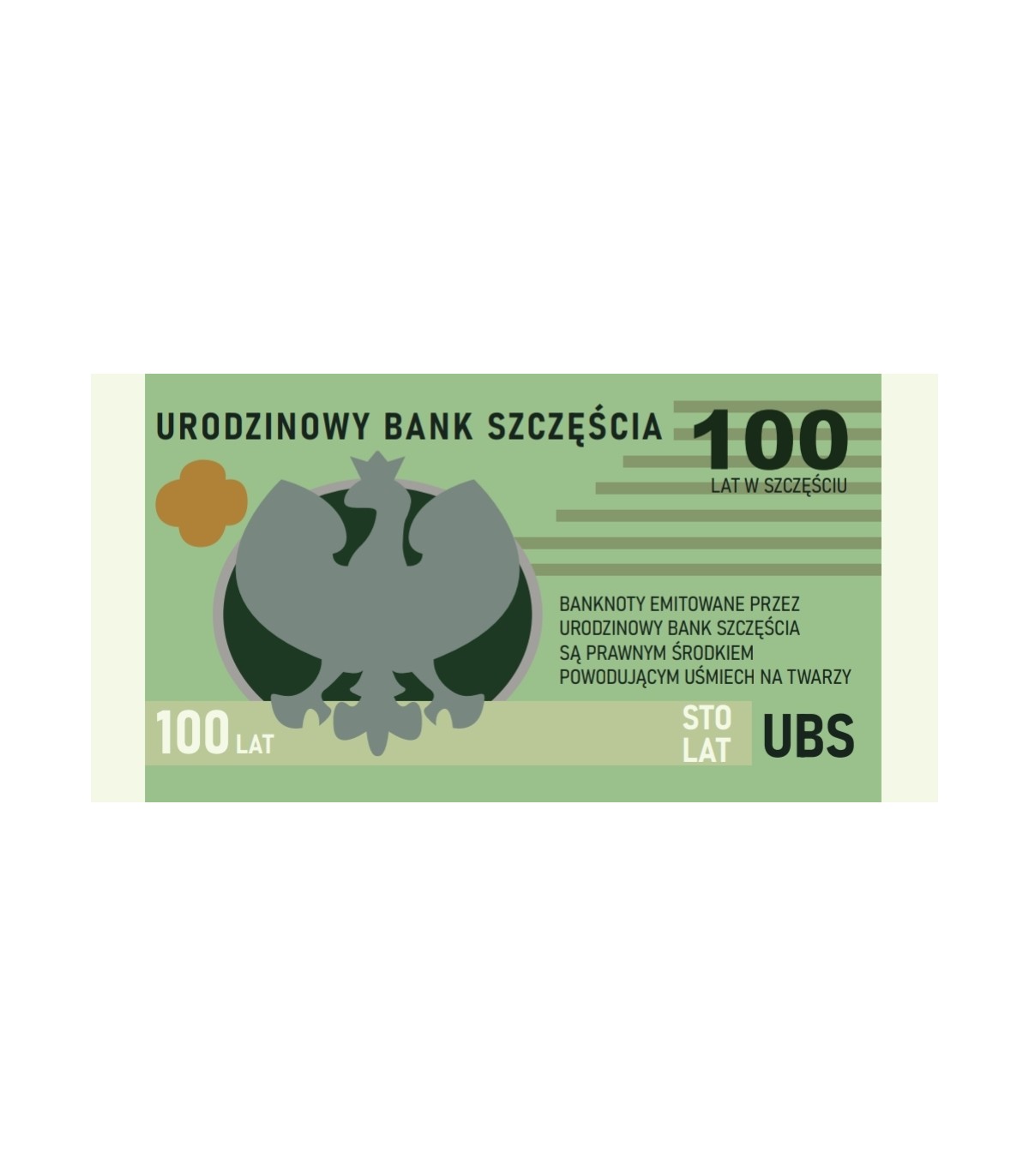 Kartka na 30 urodziny z banknotem dla Kobiety, żart JCX198