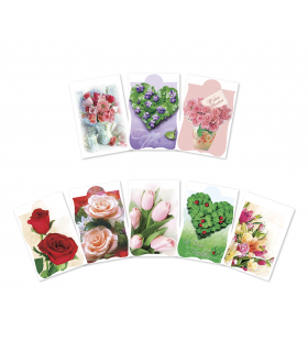 Karneciki do prezentów 8 sztuk zestaw 05K