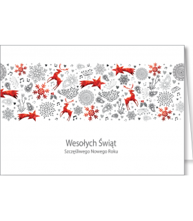 Kartka świąteczna z życzeniami Dobroczynna GD-T 147