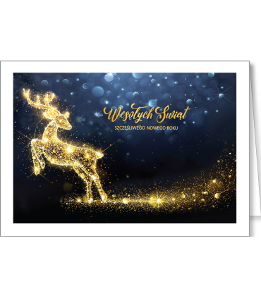 Kartka na Boże Narodzenie z życzeniami GD-T 150