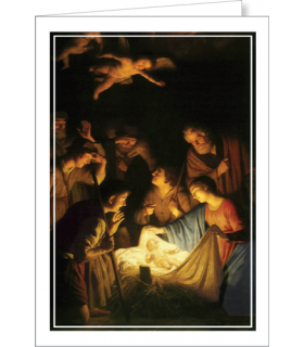 Kartka świąteczna Religijna bez życzeń RR-BT 17