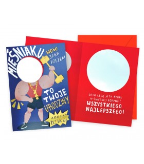 Kartka urodzinowa dla Mężczyzny, zabawna, z humorem DK1220