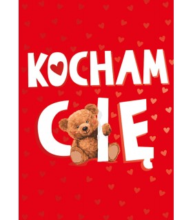 Kartka Miłosna na Walentynki zabawna PR574