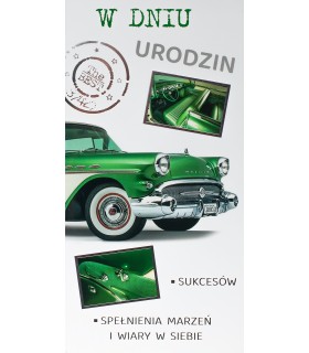 Kartka urodzinowa z życzeniami dla Mężczyzny PDL17