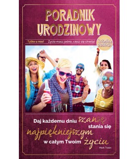 Poradnik Urodzinowy Kartka z życzeniami  U141