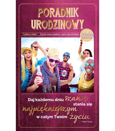 Poradnik Urodzinowy Kartka z życzeniami  U141