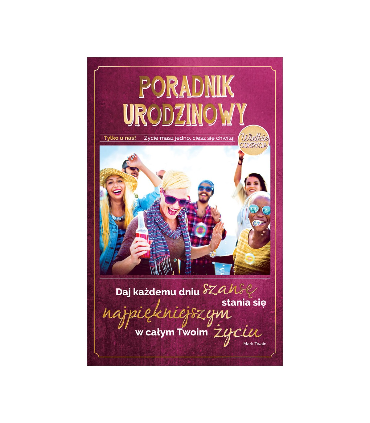 Poradnik Urodzinowy Kartka z życzeniami  U141