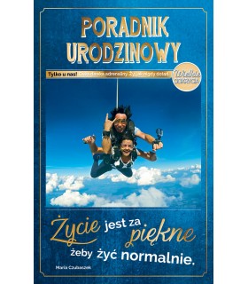 Kartka z Poradnikiem Urodzinowym z życzeniami U142