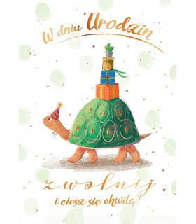 Kartka urodzinowa z extra życzeniami BB3