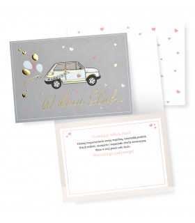 Kartka ślubna dla Nowożeńców na Nową Drogę życia DK1169