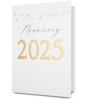 Kartka na ślub w roku 2025 dla Nowożeńców HM3249