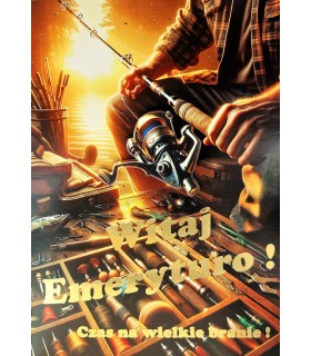 Kartka z okazji przejścia na Emeryturę dla Emeryta 3K76