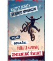 Kartka urodzinowa z życzeniami dla Motocyklisty AS11