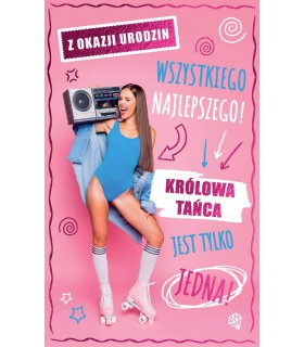 Kartka urodzinowa dla Przyjaciółki Koleżanki AS13