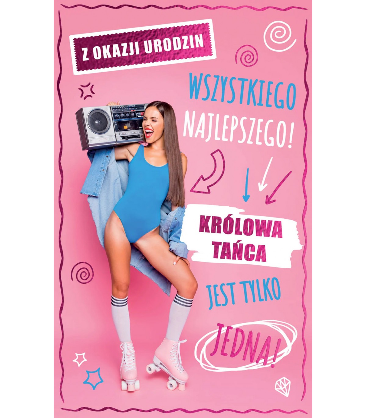 Kartka urodzinowa dla Przyjaciółki Koleżanki AS13