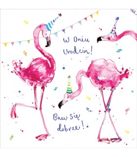 Kartka na Urodziny z życzeniami KWL9