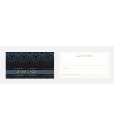 Zaproszenie uniwersalne zestaw 10 szt  Z-STYLE 02