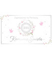 Zaproszenia na Komunię, eleganckie komplet 10 szt. ASZP53