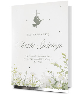 Kartka z okazji Chrztu św. z życzeniami Kstar147