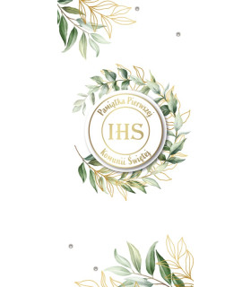 Kartka Pamiątka z okazji Komunii z życzeniami DLAS183