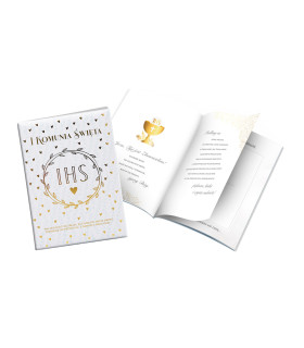 Książeczka na Komunię, Album pięknie zdobiony PMBCN72