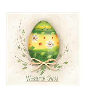 Biznesowa Kartka wielkanocna bez życzeń SW-BT 36