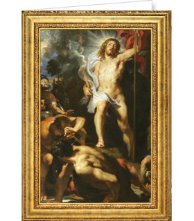 Religijna Kartka Wielkanocna z życzeniami RRW-T 11