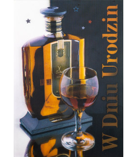 Kartka Urodzinowa dla Mężczyzny trójwymiarowa 7M104