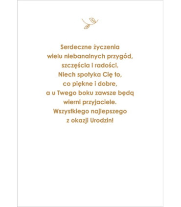 Kartka urodzinowa z życzeniami BB1