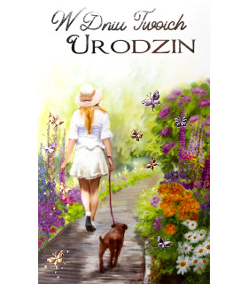 Kartka urodzinowa dla Przyjaciółki, Koleżanki, Dziewczyny A6470