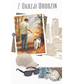 Kartka urodzinowa dla Kolegi, Chłopaka, Przyjaciela  A6213