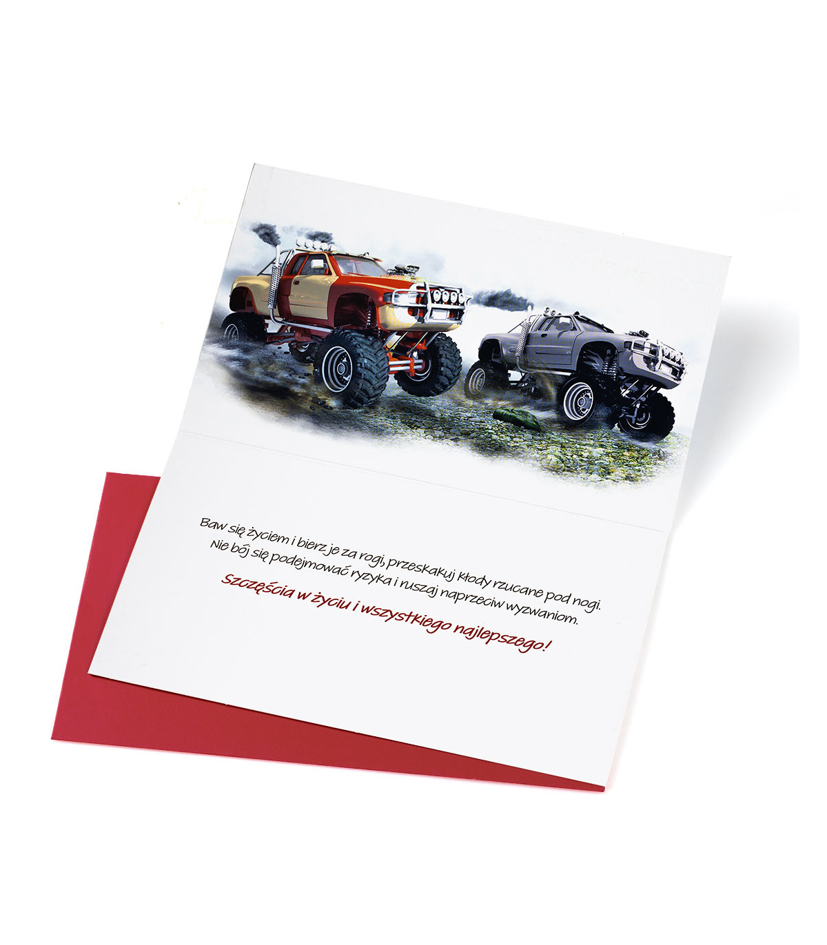 Kartka urodzinowa dla miłośnika przygód, quadów A1018