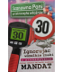 Kartka na 30 urodziny Kobiety z mandatem JCX210