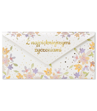 Elegancka Koperta na prezent pieniądze, kartę, voucher PCKOP14